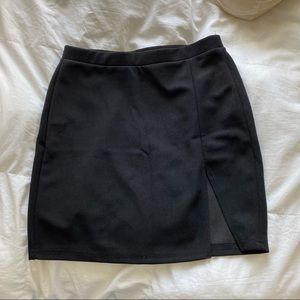 Black Skirt w/ Side slit